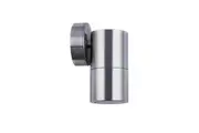 Pillar Light Fixed GU10 Titanium IP65 Round Back Plate
