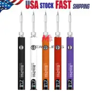 Portable Welding USB Soldering Iron Pen Kit 510 Interface With Display 650mah US