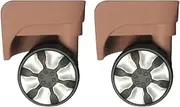 MagiDeal Luggage Wheels Replacement A78 Accessories Wear Resistant Flexible Trolley Suitcase Caster Luggage Mute Wheel for Luggage Box