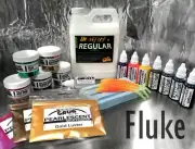 Liquid Plastic SUPER STARTER SET Fluke Mold plastisol fishing lure making kit