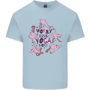 Worry Less Yoga More Kids T-Shirt Childrens