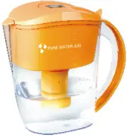 Alkaline Ionizer Water Filtered Jug + 4 filters. Maifan Stones. BPA Free 3.5 L