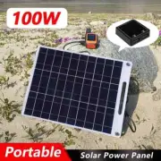 100W Solar Plate 5V Waterproof Solar Panel Portable Dual Solar Battery Charger