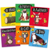 在飛比找博客來優惠-《Oi Frog：玩中學自然發音》押韻繪本六冊套書
