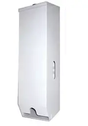 Metlam TRIPLELINE LOO PAPER DISPENSER Surface Mounted Concealed Fix, White