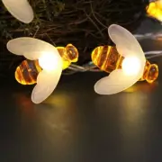 Magic string lights Solar String Lights Bee Shape Decorative Solar Garden Lights