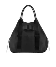 Hogan Script Medium Shopping Bag One size black