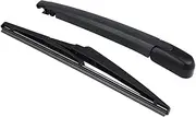 X AUTOHAUX Rear Windshield Wiper Blade Arm Set Assembly for Kia Sorento 2010-2014 for Kia Rio Hatchback 2011-2017 All Weather Back Wiper Assembly