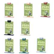 2025 Calendar Standing Calendar Monthly Calendar Panda Desktop Calendar