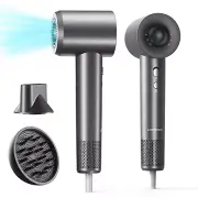 Hair Dryer, Negative Ionic Blow Dryer with Diffuser, Professional High-Speed ...