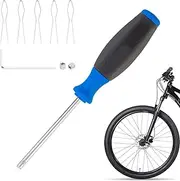 Generico Cycle Spoke Wrench, Multifunctional Nipple Wrench, Portable Spoke Tool, Cycle Nipple Wrench, Spoke Driver Tool, Cycle Spoke Installation, Portable Tool, Spoke Insertion Driver, Cycle Spoke