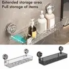 Suction Cup Shelf Bathroom Suction Cup Storage Rack Sorting Punch Box Free U3F3