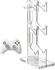 Clear Controller Holder,3 Tiers Gamepad Organizer | Headphone Stand Controller Holder Hanger Accessories for Desk and Gamers