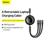 66W 3 in 1 USB C Cable for iPhone 14 13 Micro Type C super Fast Charge