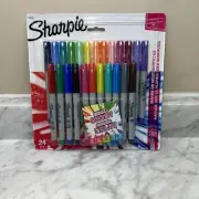 Sharpie Ultra Fine Tip Permanent Marker Color Burst Assortment 24/Pack 1949558