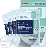 [Mediheal] V.T.R Stretching Patch 1 pack (4pcs) - High Adhesive Tension Intensive Face Lifting and Tightening Band Mask Sheet, Anti-Aging, Prevents Double Chin for Sagging Skin, Firming and Elasticity