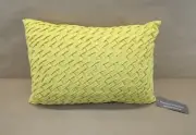 Harbor House Miramar Fashion Cotton Linen Throw Pillow Traditional Oblong 2 pack