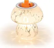 [Candeldo] Mushroom Wax Melt Warmer: Scentsy Wax Melter for Scented Wax Cute Electric Wax Burner Fragrance Candle Warmer Home Decor Birthday Gift for Women