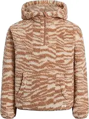 [BILLABONG] Girls' Half-Zip Sherpa Fleece Sweatshirt