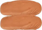 LAPYAPPE 2Pcs Elastic Armrest Covers Office Chair Hand Rest Protectors Removable Washable Armrest Cushions for Comfort Cleanliness Fit