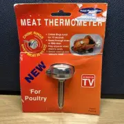 Roast Ready Chime Meat Thermometer Ring Alarm For Poultry