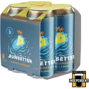 Brick Lane Sunsetter Ginger Beer Can 355mL