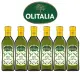 【Olitalia 奧利塔】純橄欖油禮盒組(500mlx6瓶)