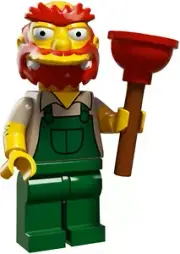 Lego The Simpsons 71009 Collectible Minifigures Groundskeeper Willie CMF