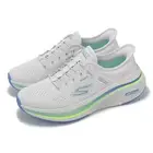 Skechers Go Run Elevate 2.0-Banyan Slip-Ins Gray Blue Women Running 129006-GYBL