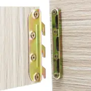 4 Set Bed Rail Brackets-Bed Frame Hardware for Wood Bed Frame Headboards New
