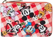 [Loungefly] Mickey & Friends Picnic Accordion Wallet