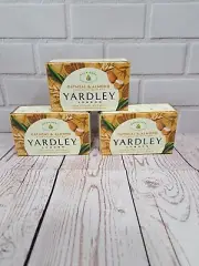 Yardley London Soap Bath Bar Oatmeal & Almond 4 Oz 120 G Pack Of 3
