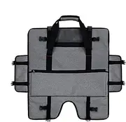 Computer Monitor Carrying Case, Dustproof Monitor Carrying Cover, Practical Travel Carrying Case with Front Pocket for 20-24in Monitors Screens