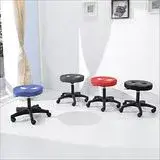 在飛比找遠傳friDay購物優惠-BuyJM厚8公分立體泡棉圓型旋轉椅/電腦椅