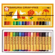 ‎Sakura Color Cray-Pas 16 colors 【LP16R】japan import