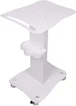 UNHO Beauty Salon Trolley Cart Iron Heavy-duty Rolling Equipment Cart Beauty Instrument Tray Multi-Purpose Utility Cart with Locking Wheels for SPA Barber Shop Beauty Salon