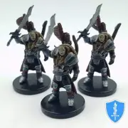 Dragon Smiter x3 - Dungeons Deep #23 Pathfinder Battles D&D Paladin Miniature