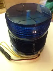 NEW MG Electronics 10700 Electrical/Industrial Warning Blue Beacon Strobe Light