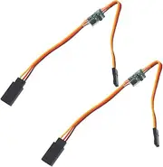 Tofficu 2pcs High Voltage Steering Gear Signal 3v-24v Inverter for Airplane Robot Car Accessories
