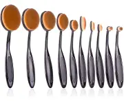 LZMoneyQ 10 Pack Crafting Ink Blending Brushes Set Background Brush, Multi