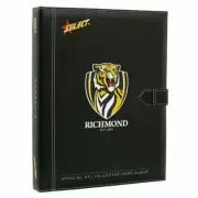 Select Richmond Tigers Club Binder Official AFL Collector Card Album + 25 Pages