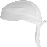 [Healeved] Men Women Cycling Cap Headscarf Quick Dry Soft Comfortable One Size for Outdoor Sports White