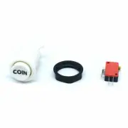 HAPP Style Arcade games COIN Push Button Starter American Microswitch JAMMA MAME