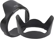 Lens Hood, 2Pcs Portable HB‑25 Lens Hood Shade for Nikon AF‑S VR 24‑120mm F/3.5‑5.6G IF‑ED/24‑85mm F/2.8‑4D AF