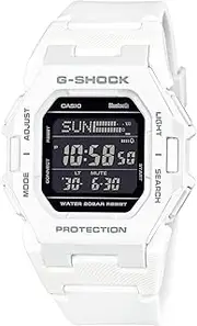 [G-SHOCK] Men's GDB500-7D Digital Watch, White, 46.3 x 41.5 x 11 mm