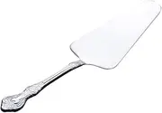 iplusmile Stainless Steel Cake Server with Serrated Edge Creative Spatula for Effortless Cake and Cutting for Home Kitchen and Restaurant Use