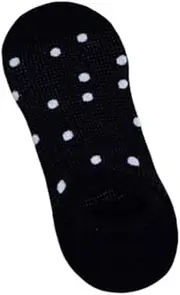 [Xiao Hua] 6 Pairs No Show Socks Womens - Non Slip Low Cut Ankle - Invisible Liner Socks for Casual & Formal Wear - Soft & Stretchable,Black B, Black B, One Size
