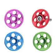 Lightweight Alloy MTB Headset Top Cap Bicycle Stem Cap for 28 6mm Fork Tubes