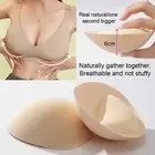 Thick Breast Cushion Chest Pad Push Up Bra Inserts for Swimsuits Bikinis