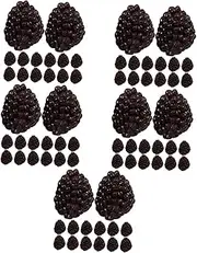 80 Pcs Simulation Fruit Model Fruitful Decorations Fruits Decorate Simulation Raspberry Adornment Lifelike Raspberry Model Photo Props Photo Prop Raspberry Child Toy PVC Artificial